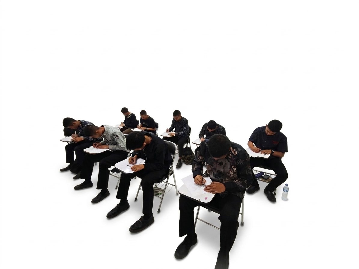 Suasana pelatihan bahasa Jepang di LPK Oke Mandiri Indonesia